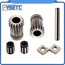 Load image into Gallery viewer, 1 set Prusa i3 MK2/MK3 3D Printer Deel Gekloond Btech Dual Tandwielen DIY Prusa i3 Staal Katrollen Kit 3D Printer Versnellingen Extrusie Wiel