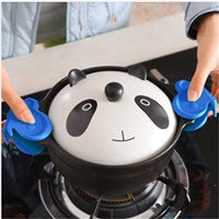 Load image into Gallery viewer, 1 st Keuken Accessoires NIEUWE Siliconen Keuken Koken Salade Serveren Rvs Handvat Gebruiksvoorwerp Keuken Gereedschap (Willekeurige Kleur). Q