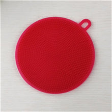 Load image into Gallery viewer, 1 st Keuken Accessoires NIEUWE Siliconen Keuken Koken Salade Serveren Rvs Handvat Gebruiksvoorwerp Keuken Gereedschap (Willekeurige Kleur). Q