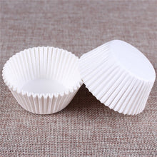 Load image into Gallery viewer, 100 STKS Muffins Papier Cupcake Wrappers Bakselkoppen Gevallen Muffin Dozen Cake Cup Decorating Gereedschap Keuken Cake Gereedschappen