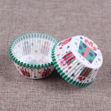 Load image into Gallery viewer, 100 STKS Muffins Papier Cupcake Wrappers Bakselkoppen Gevallen Muffin Dozen Cake Cup Decorating Gereedschap Keuken Cake Gereedschappen