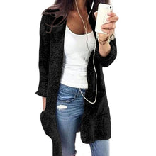 Load image into Gallery viewer, 2018 Nieuwe Mode Vest Trui Vrouwen Lange Mouw Losse Breien Kleding Vrouwen Windjack Plus Size 5Xl Uitloper Pull Femme