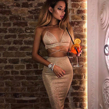 Load image into Gallery viewer, 2018 Nieuwe Mode Vrouwen Mouwloze Bandage Avond Feestjurk Zomer Club Wear Pakket Hip Jurk
