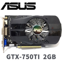Load image into Gallery viewer, Asus GTX-750TI-OC-2GB GTX750TI GTX 750TI 2G D5 DDR5 128 Bit  PC Desktop Graphics Cards PCI Express 3.0  computer  Graphics Cards