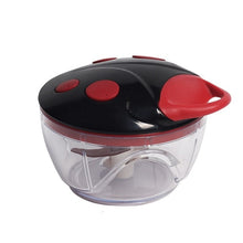 Load image into Gallery viewer, DUOLVQI Groentesnijder Mandoline Ronde Slicer Wortel Aardappel Snijmachine Met 3 roestvrijstalen Messen Keuken Accessoires gadgets