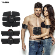 Load image into Gallery viewer, Drop shipping Abdominale machine elektrische spierstimulator ABS ems Trainer fitness gewichtsverlies Lichaam afslanken Massage met doos