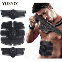 Load image into Gallery viewer, EMS Wireless Spierstimulator Trainer Smart Fitness Abdominale Training Elektrische Gewichtsverlies Stickers Body Afslanken Riem Unisex