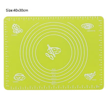 Load image into Gallery viewer, Ex-grote Siliconen Bakken Mat voor Oven Schaal Rolling Deeg Mat Bakken Rolling Fondant Gebak Mat non-stick bakvormen Koken Gereedschap