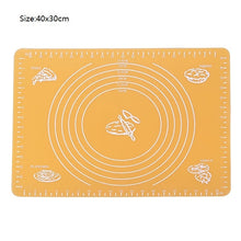 Load image into Gallery viewer, Ex-grote Siliconen Bakken Mat voor Oven Schaal Rolling Deeg Mat Bakken Rolling Fondant Gebak Mat non-stick bakvormen Koken Gereedschap