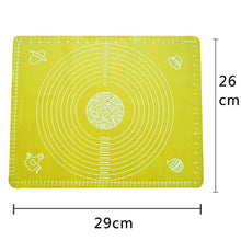 Load image into Gallery viewer, Ex-grote Siliconen Bakken Mat voor Oven Schaal Rolling Deeg Mat Bakken Rolling Fondant Gebak Mat non-stick bakvormen Koken Gereedschap
