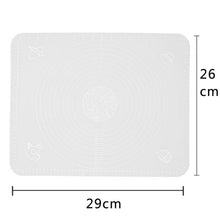 Load image into Gallery viewer, Ex-grote Siliconen Bakken Mat voor Oven Schaal Rolling Deeg Mat Bakken Rolling Fondant Gebak Mat non-stick bakvormen Koken Gereedschap