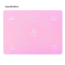 Load image into Gallery viewer, Ex-grote Siliconen Bakken Mat voor Oven Schaal Rolling Deeg Mat Bakken Rolling Fondant Gebak Mat non-stick bakvormen Koken Gereedschap