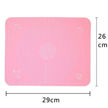 Load image into Gallery viewer, Ex-grote Siliconen Bakken Mat voor Oven Schaal Rolling Deeg Mat Bakken Rolling Fondant Gebak Mat non-stick bakvormen Koken Gereedschap