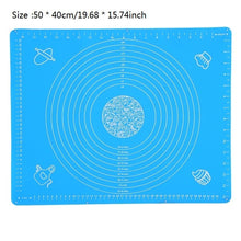 Load image into Gallery viewer, Ex-grote Siliconen Bakken Mat voor Oven Schaal Rolling Deeg Mat Bakken Rolling Fondant Gebak Mat non-stick bakvormen Koken Gereedschap