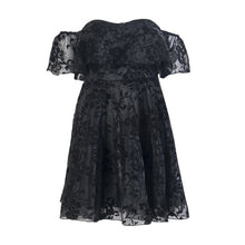 Load image into Gallery viewer, Fashion Vrouwen Lace Korte MIni Baljurk Jurk Prom Avond Party Bruidsmeisje Mooie Vrouwen Strapless Jurk