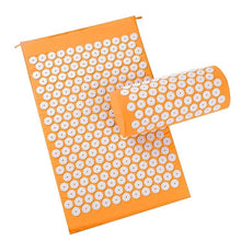 Load image into Gallery viewer, Massager (appro.67*42 cm) kussen Shakti Mat Acupressuur Verlichten Terug Body Pijn Spike Mat Acupunctuur Massage Yoga Mat met Kussen