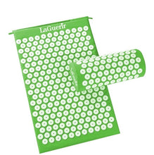 Load image into Gallery viewer, Massager (appro.67*42 cm) kussen Shakti Mat Acupressuur Verlichten Terug Body Pijn Spike Mat Acupunctuur Massage Yoga Mat met Kussen