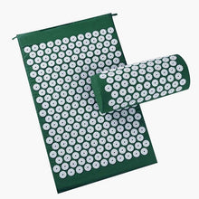 Load image into Gallery viewer, Massager (appro.67*42 cm) kussen Shakti Mat Acupressuur Verlichten Terug Body Pijn Spike Mat Acupunctuur Massage Yoga Mat met Kussen
