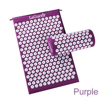 Load image into Gallery viewer, Massager (appro.67*42 cm) kussen Shakti Mat Acupressuur Verlichten Terug Body Pijn Spike Mat Acupunctuur Massage Yoga Mat met Kussen