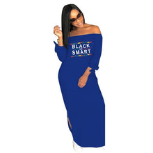 Load image into Gallery viewer, S-3XL 5 KLEUREN Slash Hals vork Boog Herfst Jurken Vrouwelijke Lady vrouwen mode sexy Bandage casual nachtclub Lange Maxi jurk LS039