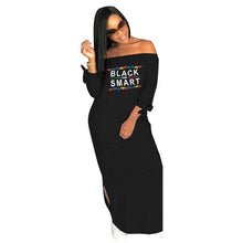 Load image into Gallery viewer, S-3XL 5 KLEUREN Slash Hals vork Boog Herfst Jurken Vrouwelijke Lady vrouwen mode sexy Bandage casual nachtclub Lange Maxi jurk LS039