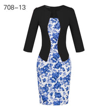 Load image into Gallery viewer, S-XXXL vrouwen mini jurken met riem 2016 fashion geometrische print dames formele jurk vrouwelijke vestidos lage prijs drop verzending