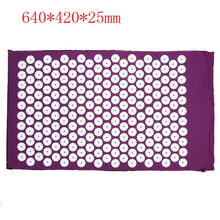 Load image into Gallery viewer, Yoga Mat Massager Pillow Foot Massage Cushion Acupressure Mat Relieve Stress Pain Acupuncture Spike Yoga Mat pin pad/yoga mat