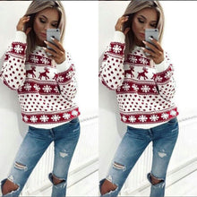Load image into Gallery viewer, Women Lady Jumper Sweater Pullover Tops Coat Christmas Winter Womens Ladies Warm Brief Sweaters Clothing