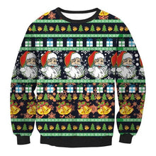 Load image into Gallery viewer, New Arrival Stylish Unisex Christmas Sweatershirt Men Women Santa Xmas Christmas Novelty Ugly Warm Sweater Female Tops Clothes