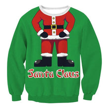 Load image into Gallery viewer, New Arrival Stylish Unisex Christmas Sweatershirt Men Women Santa Xmas Christmas Novelty Ugly Warm Sweater Female Tops Clothes
