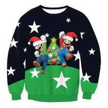 Load image into Gallery viewer, New Arrival Stylish Unisex Christmas Sweatershirt Men Women Santa Xmas Christmas Novelty Ugly Warm Sweater Female Tops Clothes