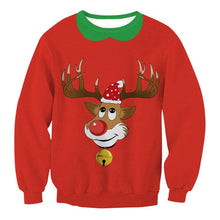 Load image into Gallery viewer, New Arrival Stylish Unisex Christmas Sweatershirt Men Women Santa Xmas Christmas Novelty Ugly Warm Sweater Female Tops Clothes