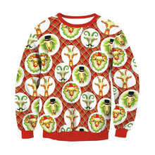 Load image into Gallery viewer, New Arrival Stylish Unisex Christmas Sweatershirt Men Women Santa Xmas Christmas Novelty Ugly Warm Sweater Female Tops Clothes