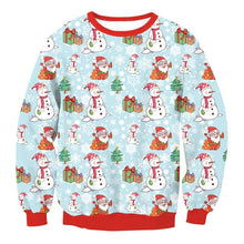 Load image into Gallery viewer, New Arrival Stylish Unisex Christmas Sweatershirt Men Women Santa Xmas Christmas Novelty Ugly Warm Sweater Female Tops Clothes