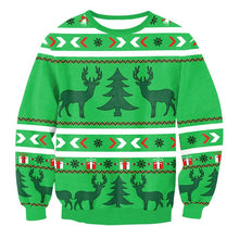Load image into Gallery viewer, New Arrival Stylish Unisex Christmas Sweatershirt Men Women Santa Xmas Christmas Novelty Ugly Warm Sweater Female Tops Clothes
