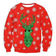 Load image into Gallery viewer, New Arrival Stylish Unisex Christmas Sweatershirt Men Women Santa Xmas Christmas Novelty Ugly Warm Sweater Female Tops Clothes