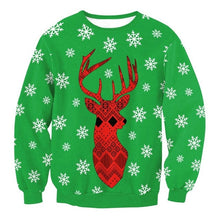 Load image into Gallery viewer, New Arrival Stylish Unisex Christmas Sweatershirt Men Women Santa Xmas Christmas Novelty Ugly Warm Sweater Female Tops Clothes