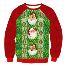 Load image into Gallery viewer, New Arrival Stylish Unisex Christmas Sweatershirt Men Women Santa Xmas Christmas Novelty Ugly Warm Sweater Female Tops Clothes