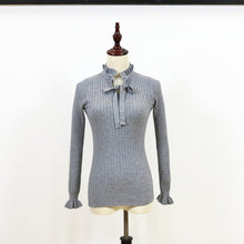 Load image into Gallery viewer, Winter Sweater Women 2018 Slim Knitted Sweater Female Flare Long Sleeve Autumn Sweater Jumper Lace Up Womens Pullovers Sweaters