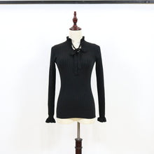 Load image into Gallery viewer, Winter Sweater Women 2018 Slim Knitted Sweater Female Flare Long Sleeve Autumn Sweater Jumper Lace Up Womens Pullovers Sweaters